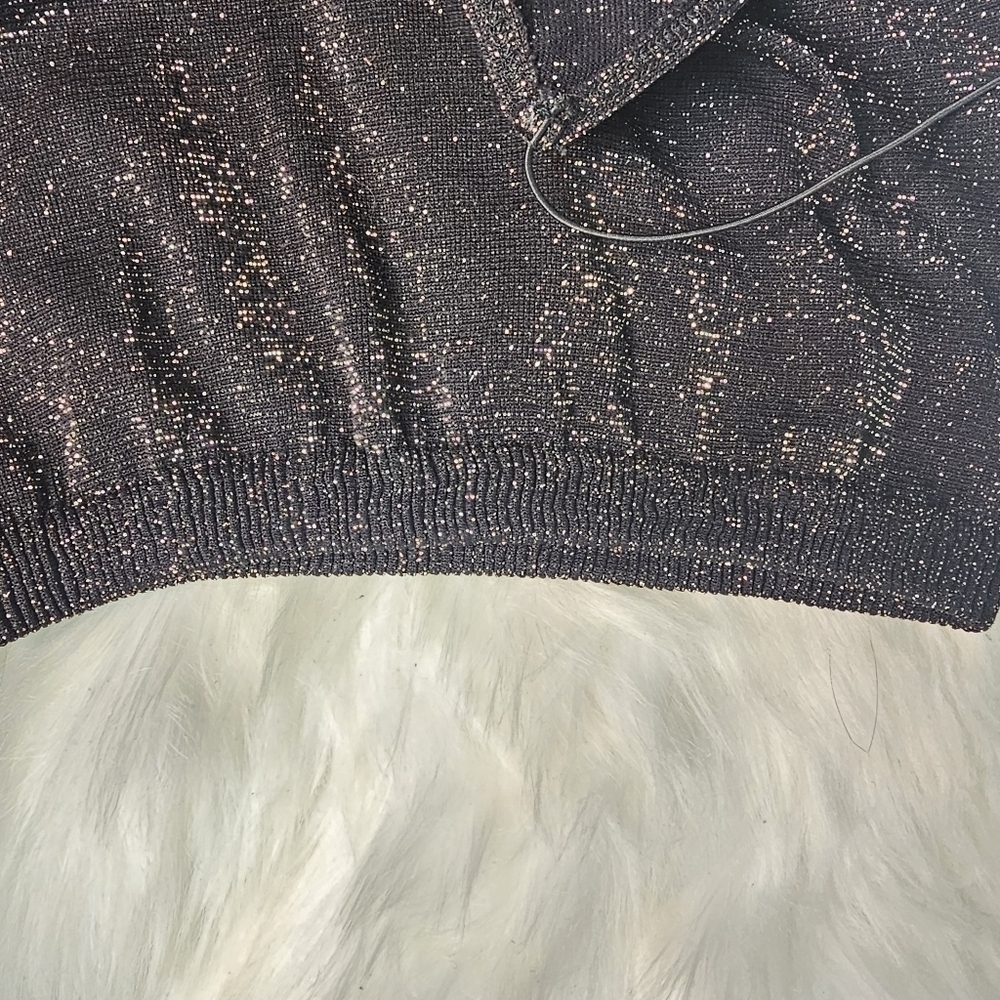 Free People Lurex Skinny Strap Seamless Brami Black Size XS/S - Picture 6 of 12